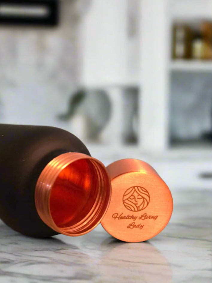 100% Pure Copper Water Bottle